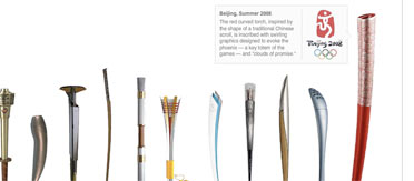 olympic torches