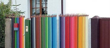 image credit: Saima@Flickr pencil fence