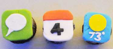 iphone icon cupcakes