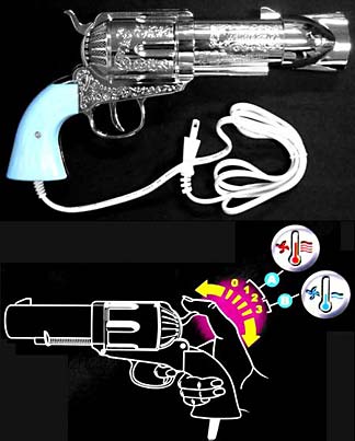 Gun Hairdryer image credit: Curious, Funny Photos / Pictures