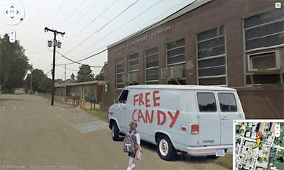 Google Street View Abduction