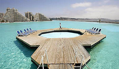 World's largest 15 - swimming pool World's largest 15 - swimming pool