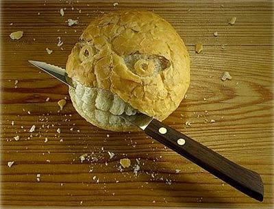 food sculptures - bread fights back food sculptures - bread fights back