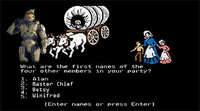 Game Characters Switch Games - Oregon Trail+HALO