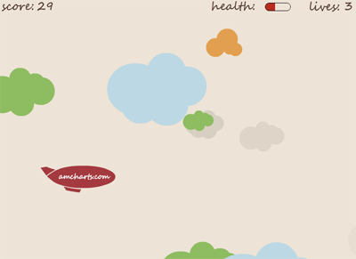 Shouter: voice-controlled game shouter game screen