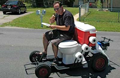 Toilet Go-Cart Toilet Go-Cart